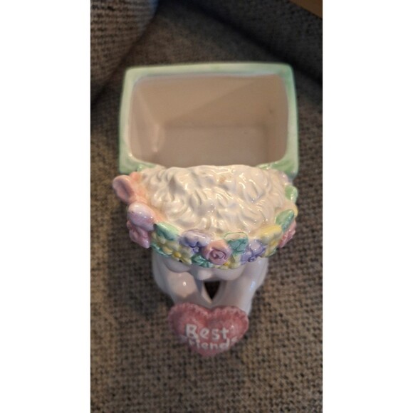 2000 Napco Cast Art Industries “Best Friends “Dreamsicles Planter - Picture 3 of 8